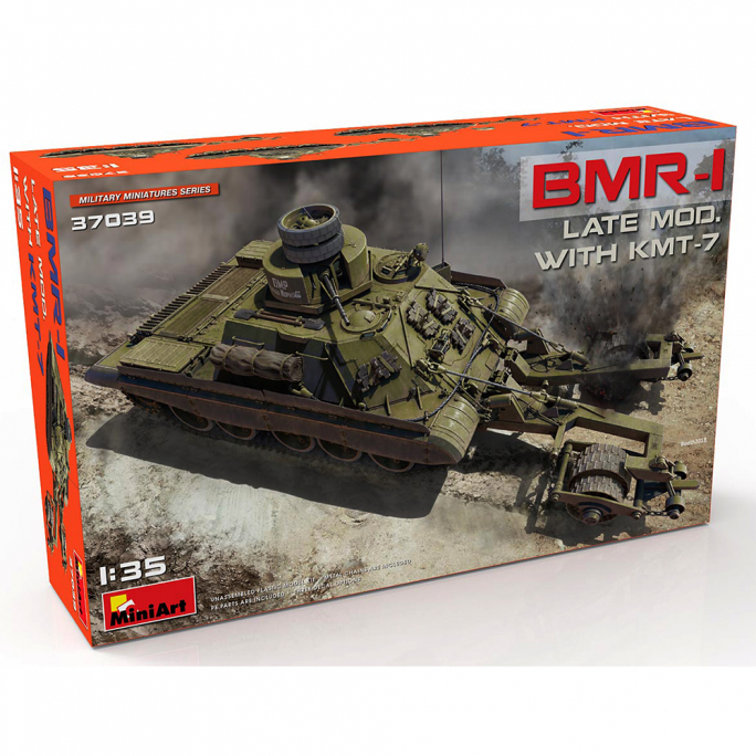 BMR-1 avec KMT-7 (dispositif de déminage) - MINIART 37039 - 1/35