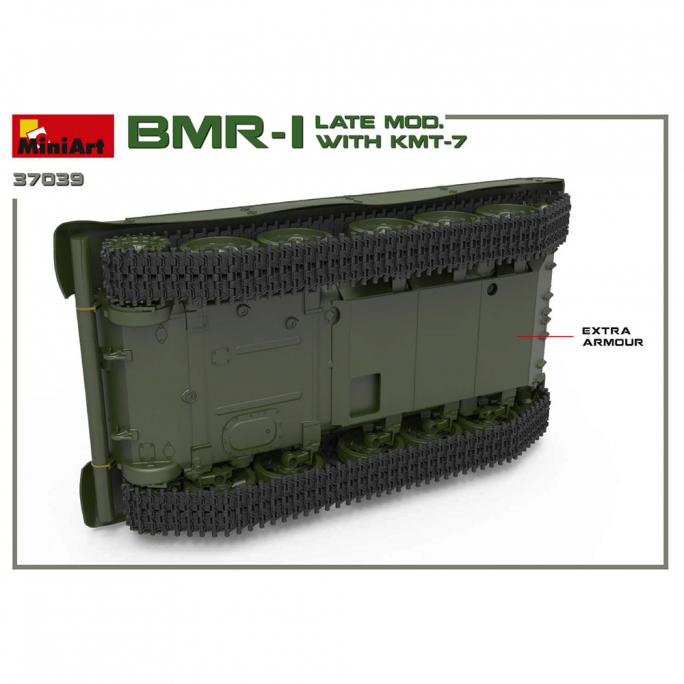 BMR-1 avec KMT-7 (dispositif de déminage) - MINIART 37039 - 1/35