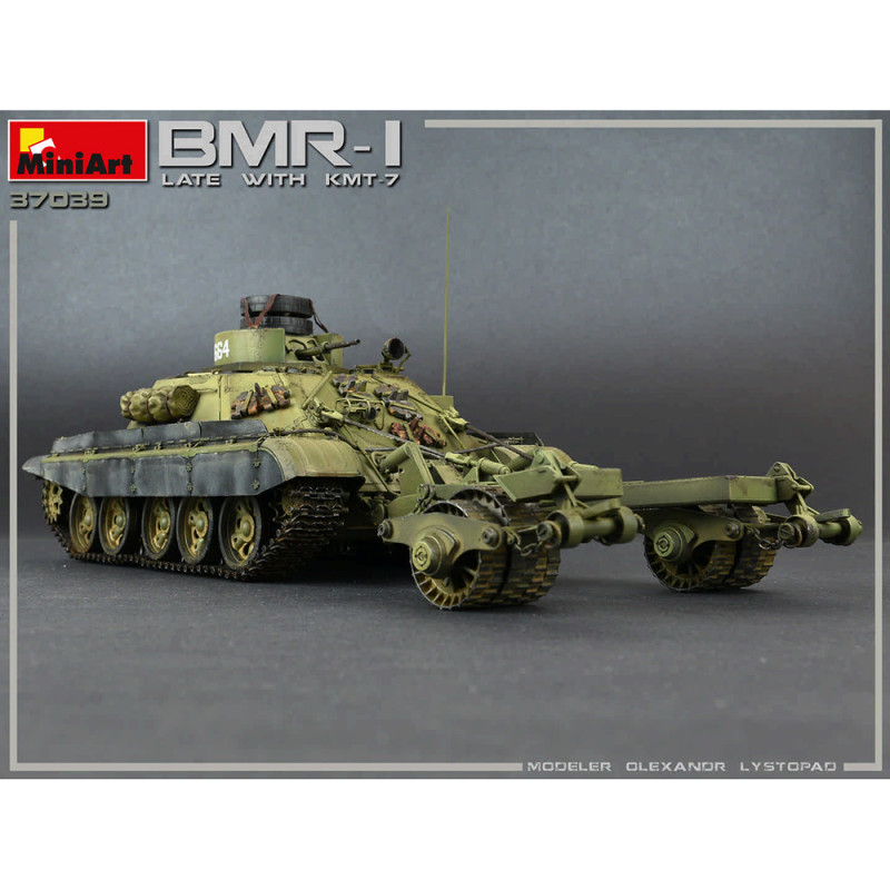 BMR-1 avec KMT-7 (dispositif de déminage) - MINIART 37039 - 1/35