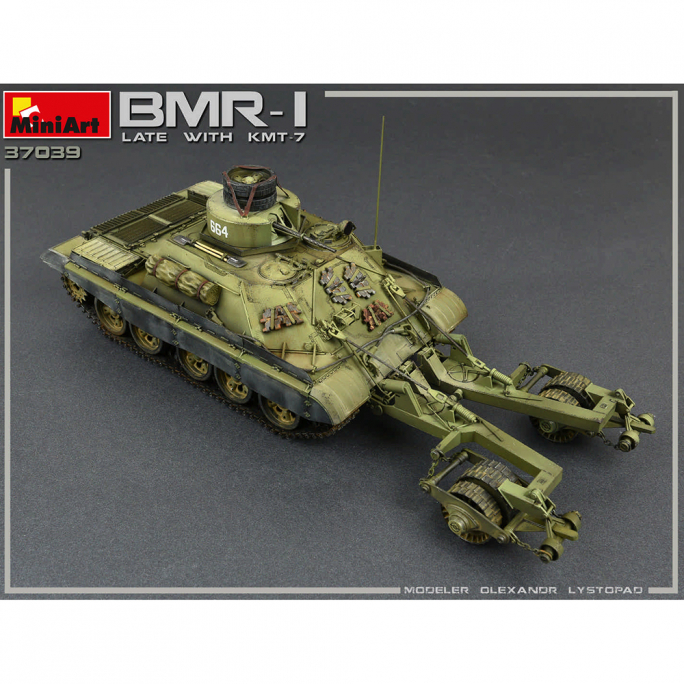 BMR-1 avec KMT-7 (dispositif de déminage) - MINIART 37039 - 1/35