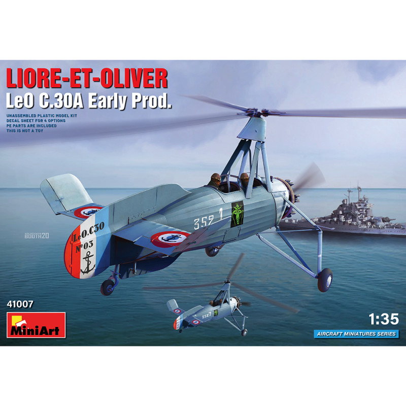 Lioré et Olivier, Autogire LeO C.30A Early Prod. - MINIART 41007 - 1/35