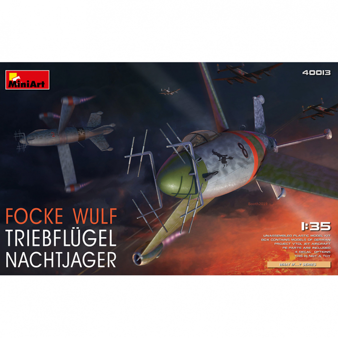 Chasseur de Nuit Focke Wulf à Hélices Tournantes - MINIART 40013 - 1/35