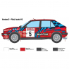 Voiture Lancia Delta HF Intégrale 16v Sanremo 1989 - ITALERI 4712 - 1/12