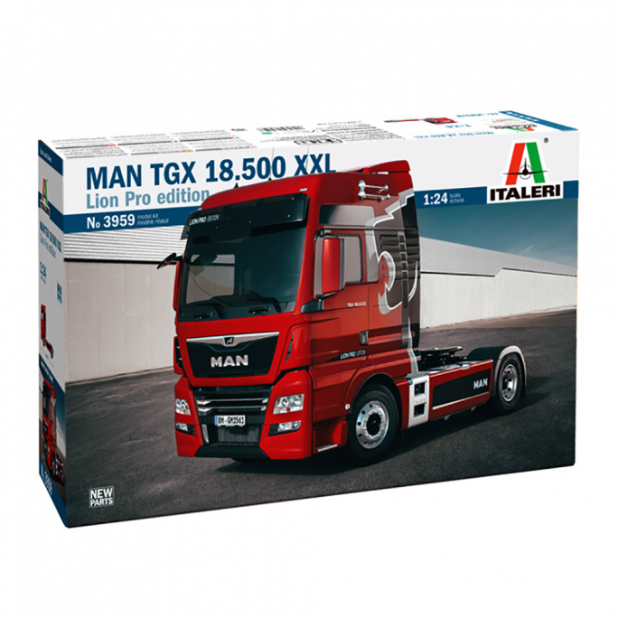 Camion MAN TGX 18.500 XXL, Lion Pro Edition - ITALERI 3959 - 1/24