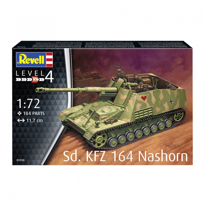 Char Sd. KFZ 164 Nashor - REVELL 03358 - 1/72