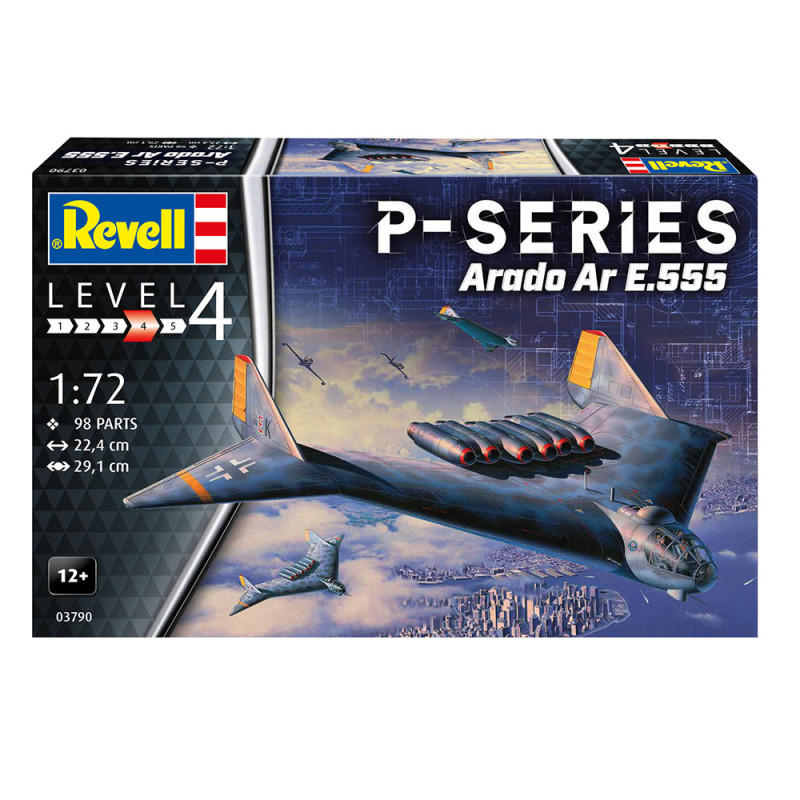 Avion P-Series Arado Ar E.555  - REVELL 03790 - 1/72