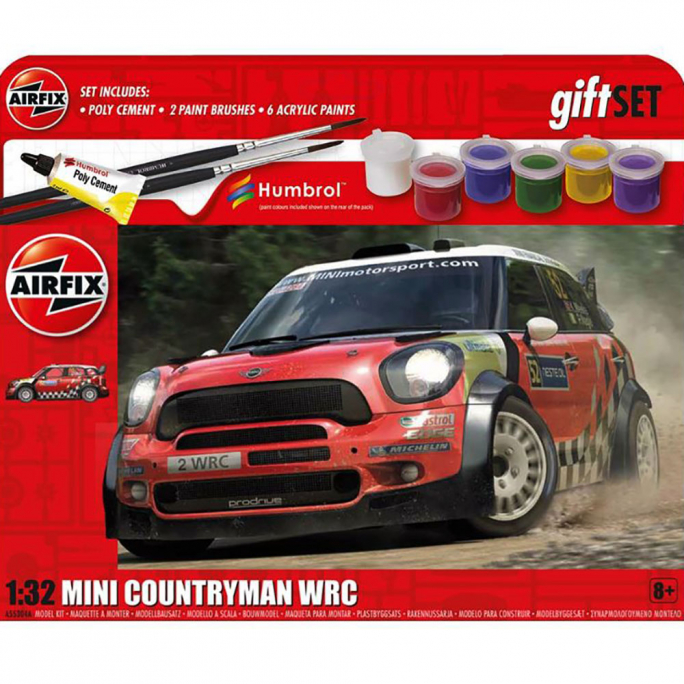 Voiture MINI Countryman WRC - Kit de démarrage - AIRFIX A55304 - 1/32