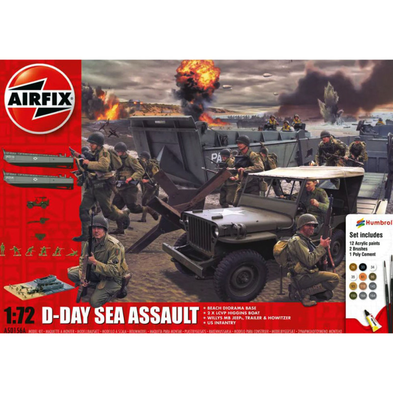 Coffret Diorama Débarquement - AIRFIX A50156A - 1/72