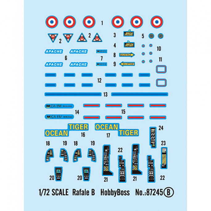 Chasseur Rafale B - HOBBYBOSS 87245 - 1/72