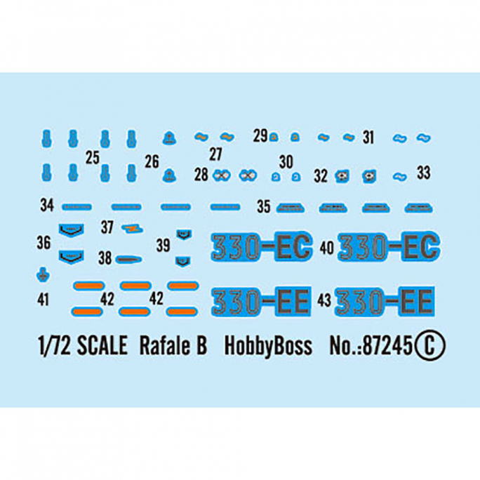 Chasseur Rafale B - HOBBYBOSS 87245 - 1/72