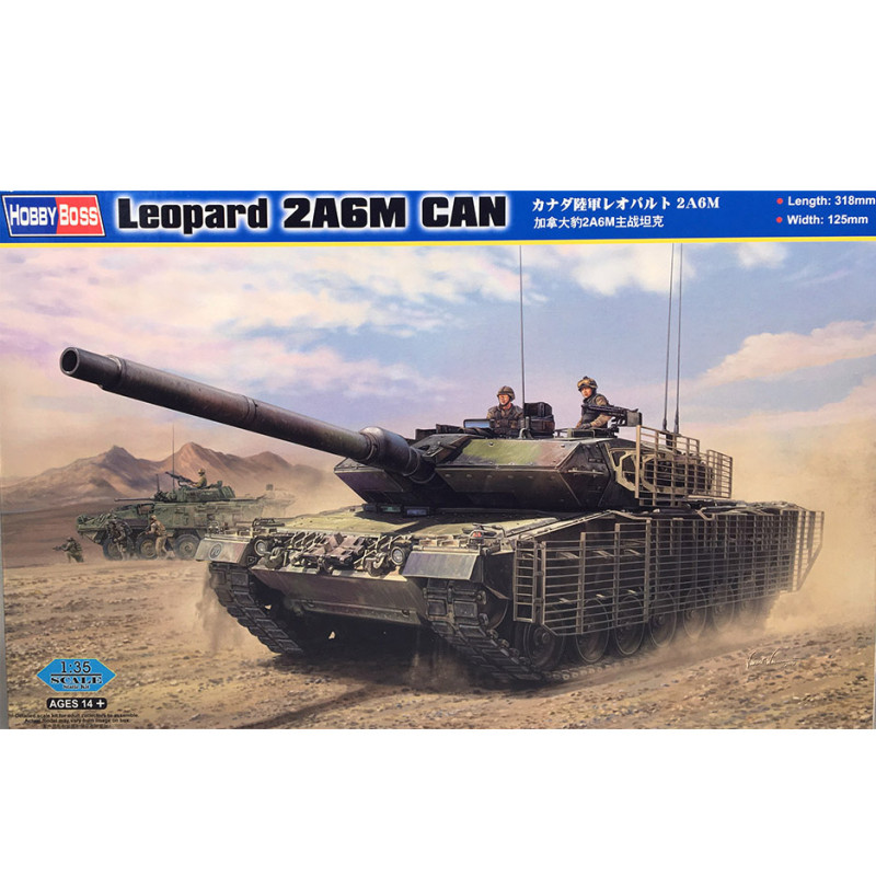 Char Léopard 2A6M CAN - HOBBYBOSS 82458 - 1/35