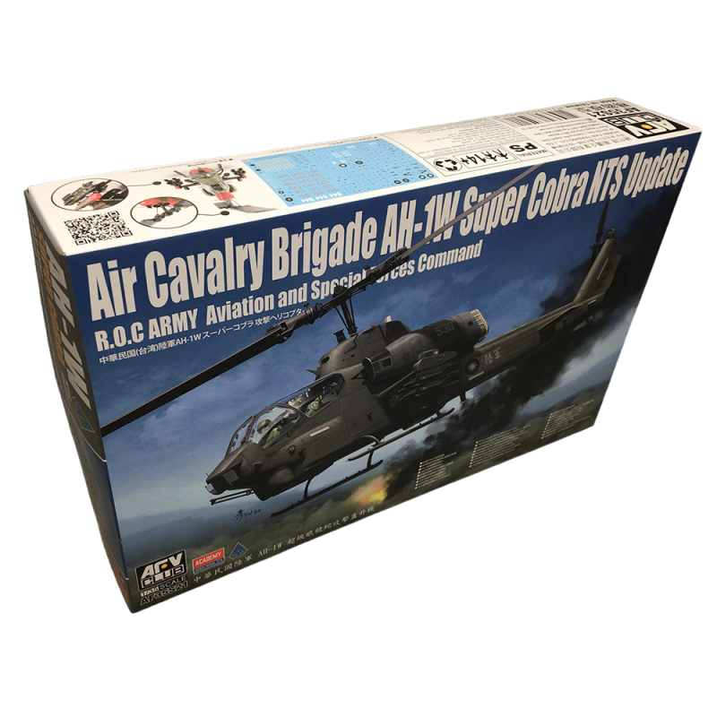 Hélicoptère Air Cavalry Brigade AH-1W Super Cobra NTS Update - AFVCLUB AF35S21 - 1/35