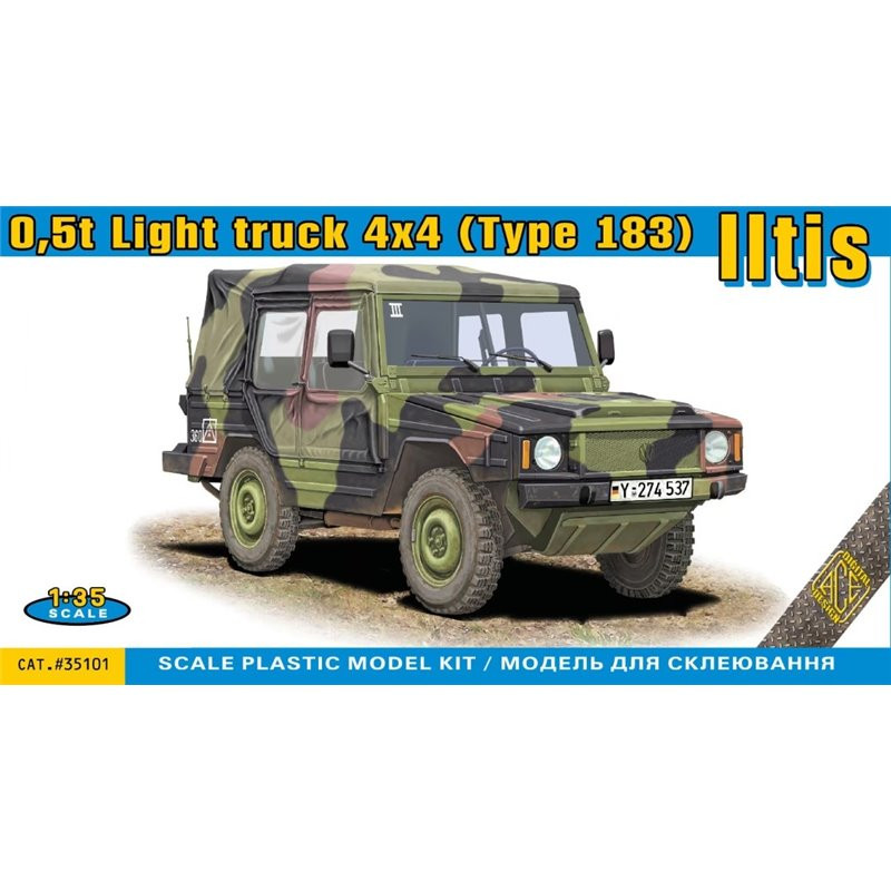 4x4 Iltis (type 183) - Edition Spéciale Forces Françaises en Allemagne - ACE 35101 - 1/35