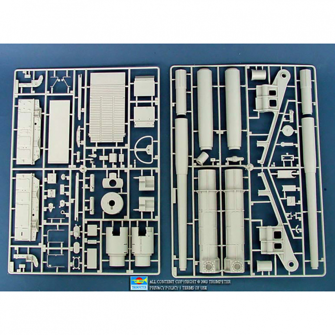 Canon Ferroviaire Allemand Leopold - TRUMPETER 00207 - 1/35