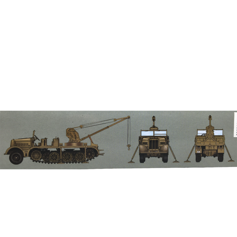 Véhicule Sd. Kfz. 9/1- TRUMPETER 07253 - 1/72