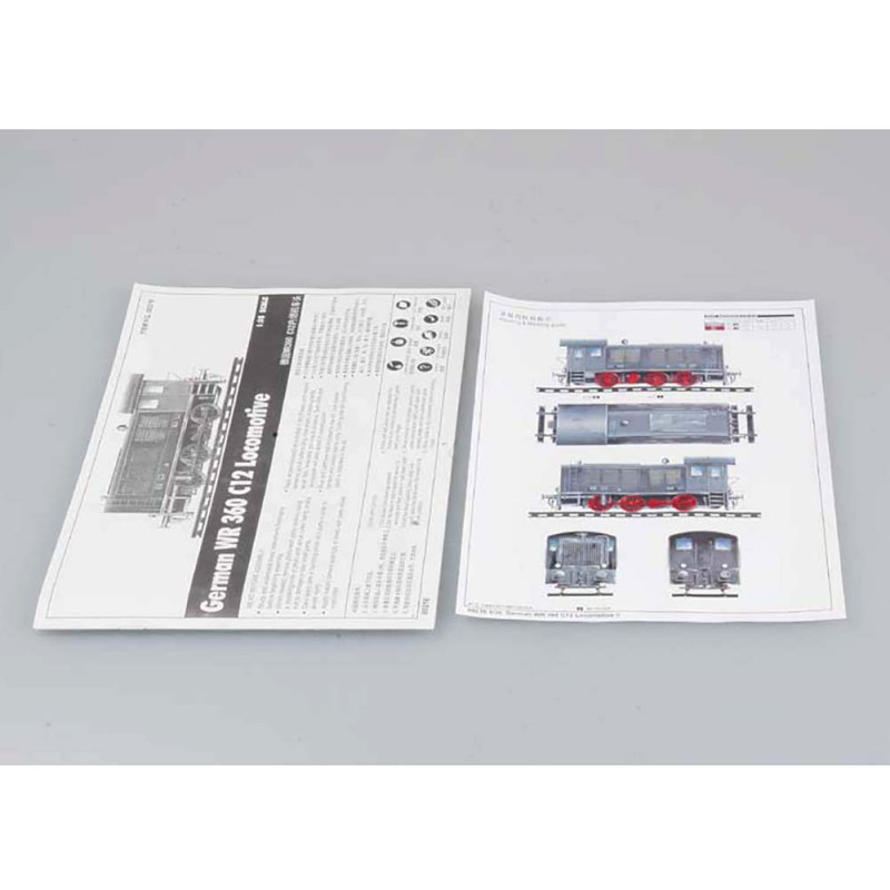 Locomotive Allemande WR 360 C12 - TRUMPETER 00216 - 1/35