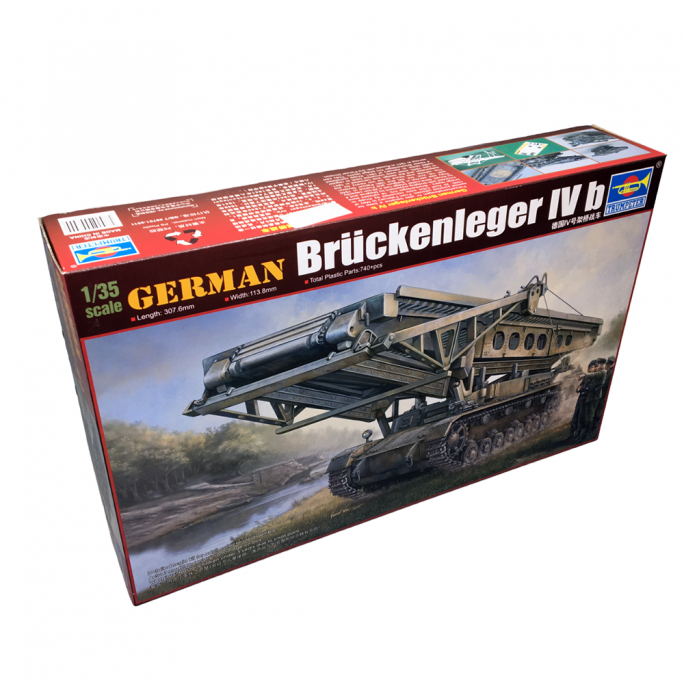 Véhicule Génie Militaire Allemand Bruckenleger IV - TRUMPETER 00390 - 1/35