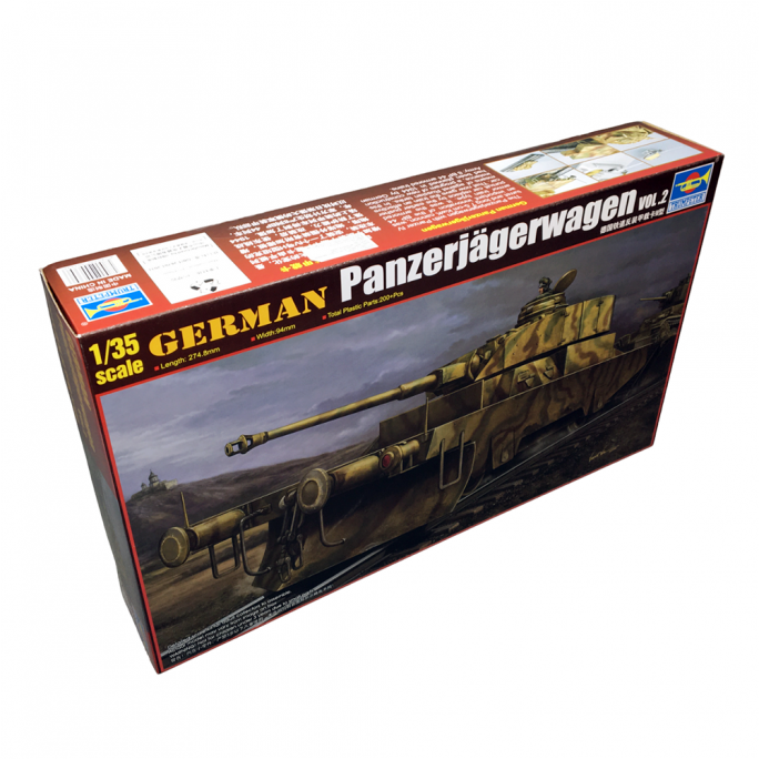 Char Allemand Panzerjagerwagen vol.2 - TRUMPETER 00369 - 1/35
