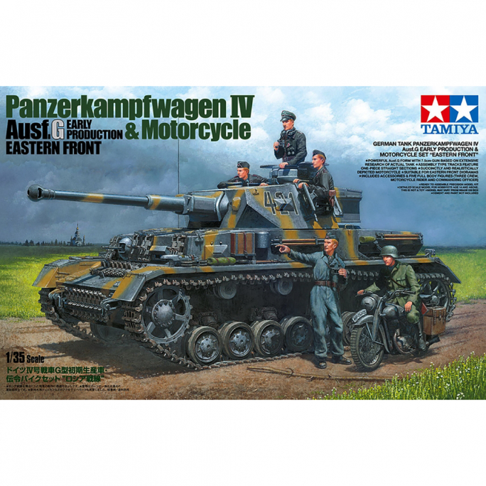 Char Panzerkampfwagen IV - TAMIYA 25209 - 1/35