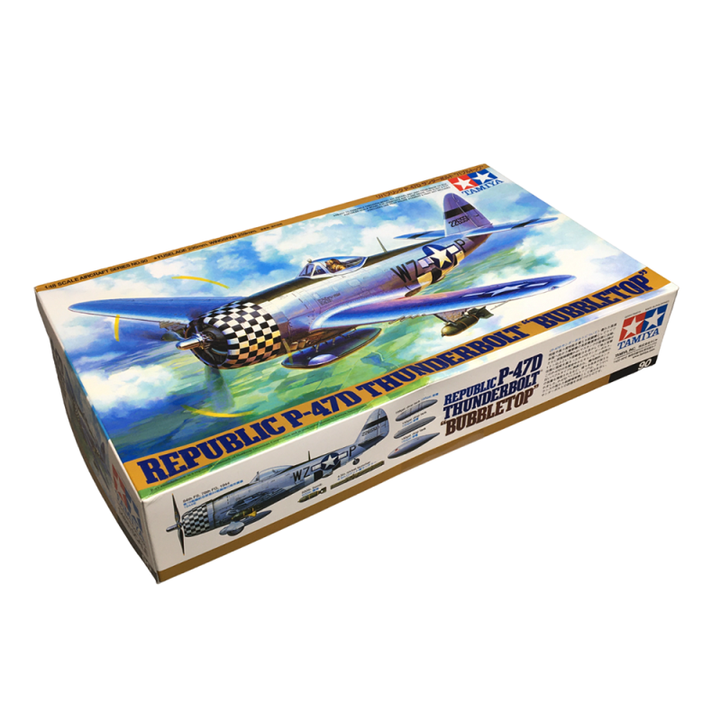 Chasseur Thunderbolt "Bubbletop" Republic P-47D - TAMIYA 61090 - 1/48