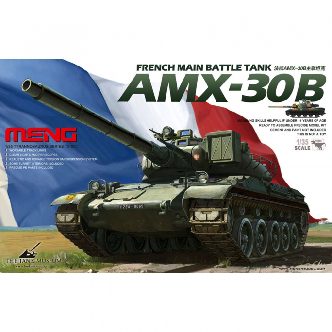 Char Français AMX-30B - MENG TS-003  - 1/35