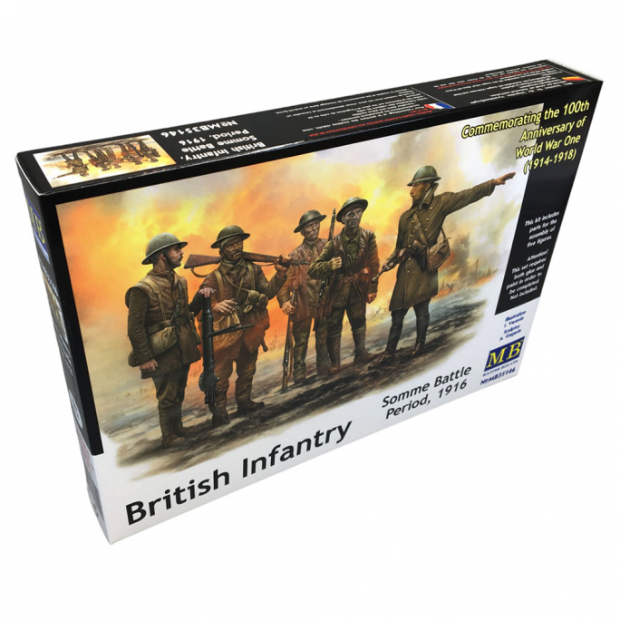 Infanterie Britannique - Bataille de la Somme 1916 - MASTERBOX 35146 - 1/35