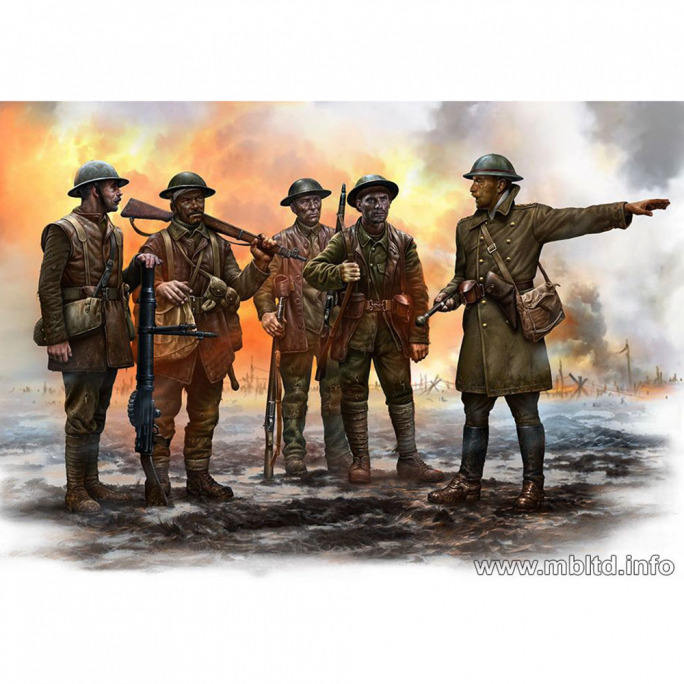 Infanterie Britannique - Bataille de la Somme 1916 - MASTERBOX 35146 - 1/35