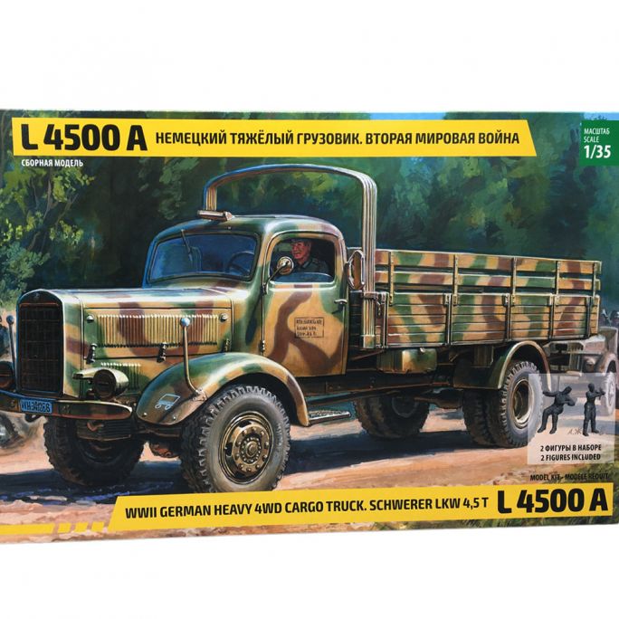 Camion Militaire Allemand L4500A - ZVEZDA 3596 - 1/35