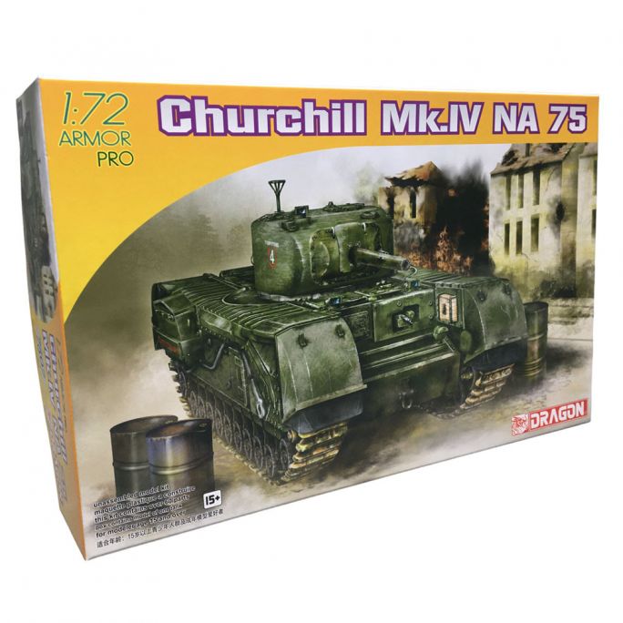 Char Churchill Mk.IV NA 75 - DRAGON 7507 - 1/72