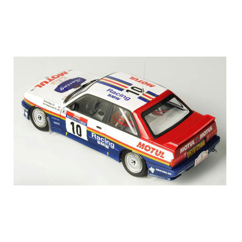 Voiture BMW M3 Tour de Corse Gagnant 87 - BEEMAX BX24029  - 1/24