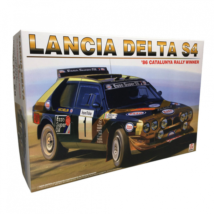 Voiture Lancia Delta S4 - Gagnant Rally 86 Catalunya - BEEMAX BX24034 - 1/24