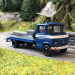 Dépanneuse Mercedes L608 D, à Plateau Service, Bleu - Brekina 36736 - 1/87