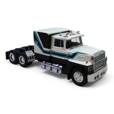 Camion, tracteur Ford LTL 9000, Noir, Blanc - Brekina 85878 - 1/87