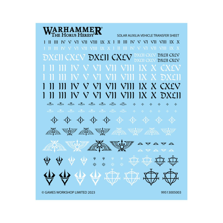 Solar Auxilia Escadron de Sentinelles Hermes- WARHAMMER 31-80