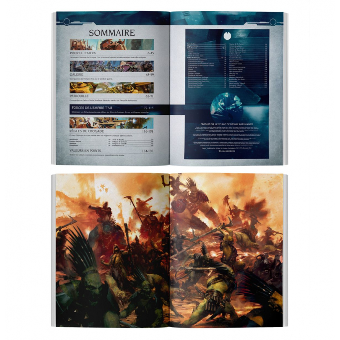 Warhammer 40K : Codex T'au Empire - WARHAMMER 56-01