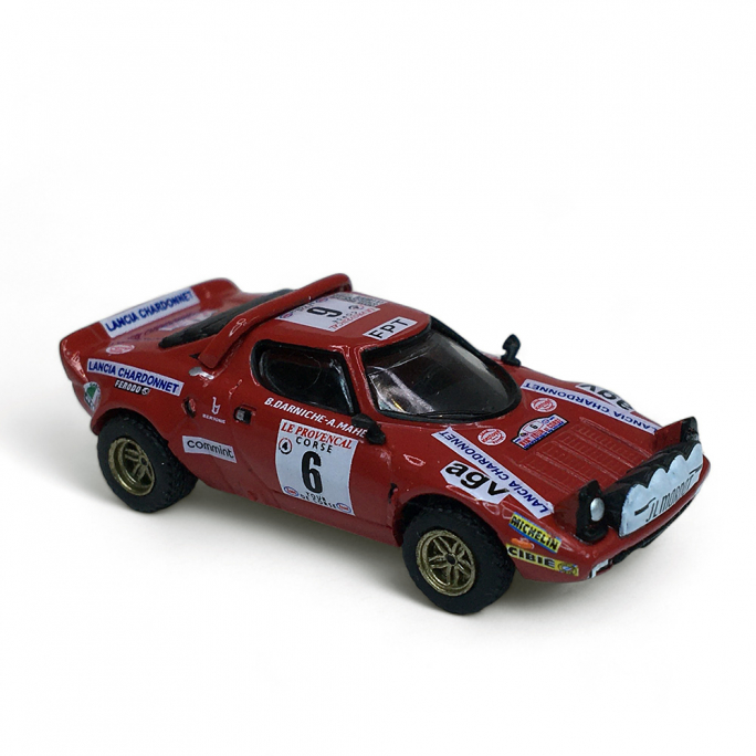 Lancia Stratos HF Chardonnet n°6, Rouge - Brekina 29657 - 1/87