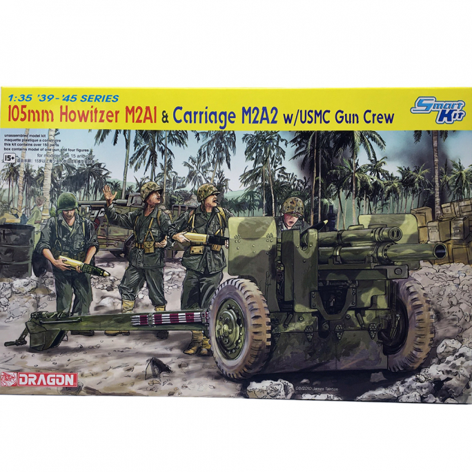 Obusier M2A1 "Howitzer" avec équipage - DRAGON 6531 - 1/35