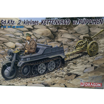 Véhicule Sd.Kfz.2 avec lance roquettes antichar - DRAGON 6114 - 1/35