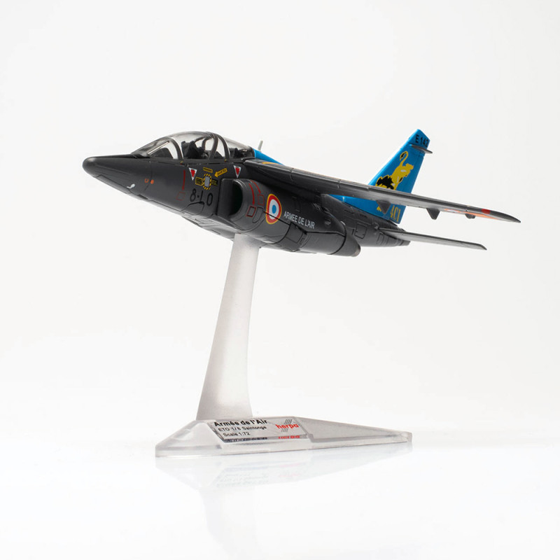 Avion Alpha Jet E Armée de l'air française "Saintonge", Gris - Herpa 580816 - 1/72