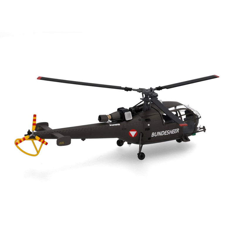Hélicoptère Alouette III Armée de l'air, Kaki - Herpa 580755 - 1/72