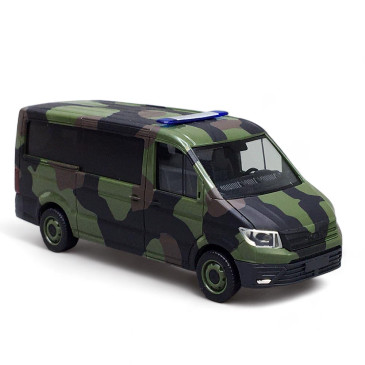 MAN TGE Bus à toit plat "Forces Allemades", Camouflage - Herpa 700825 - 1/87