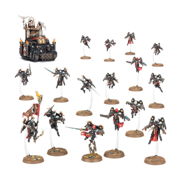 Warhammer 40,000 : Battleforce Adepta Sororitas / Armée de la Foi - WARHAMMER 52-38