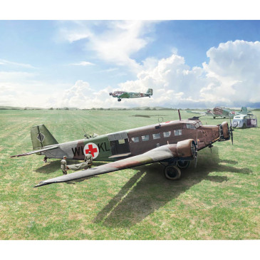 Avion de transport Junkers Ju 52/3m - Italeri 102 - 1/72