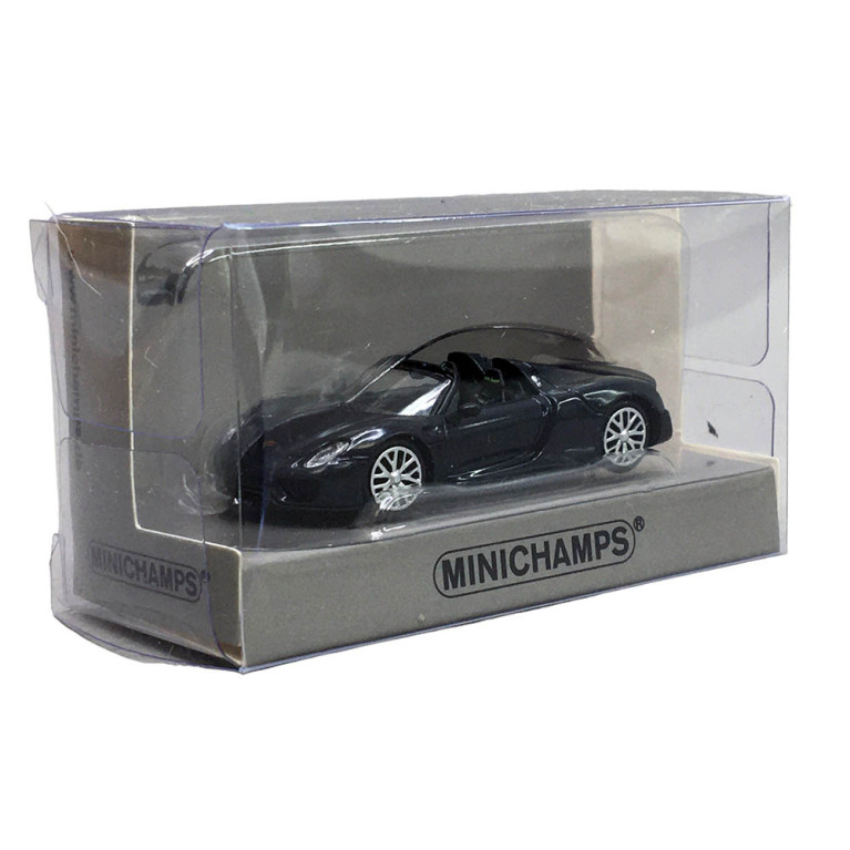 Porsche 918 Spyder, Bleu foncé - Minichamps 870062138 - HO 1/87