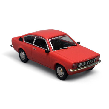 Opel Kadett 1973, coupé, Rouge - Minichamps 870040120 - HO 1/87