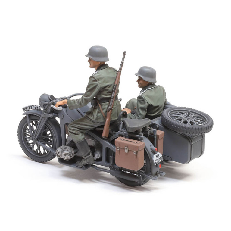 Moto KS600 et Sidecar - Tamiya 35384 - 1/35