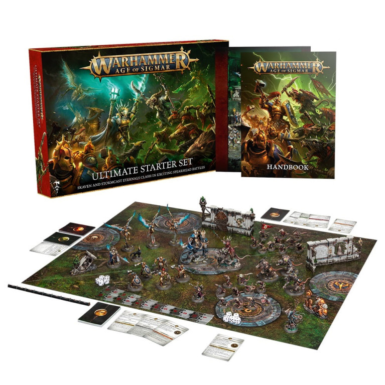 Warhammer Age Of Sigmar : Set d'initiation Ultime (Français) - WARHAMMER 80-01