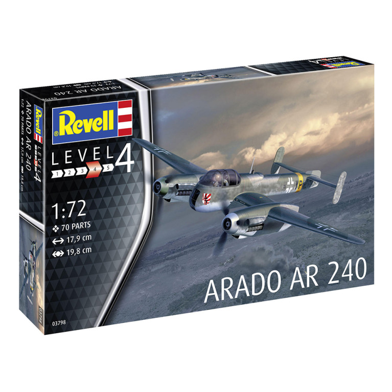 Avion Arado Ar 240 - REVELL 03798 - 1/72