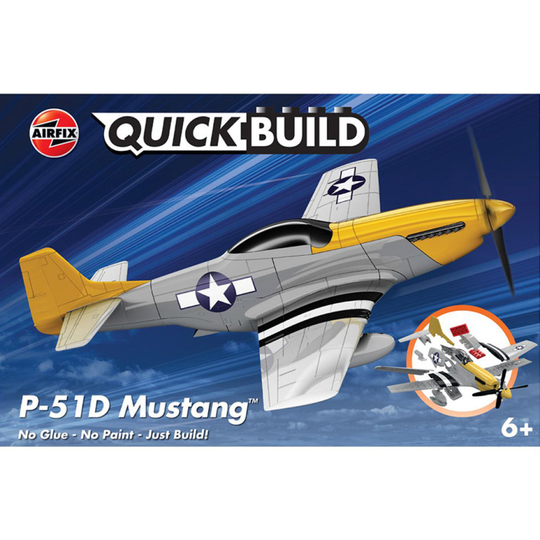 Chasseur P-51D Mustang "Quick Build" - AIRFIX J6016