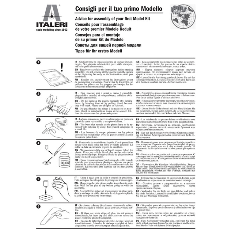 Lockheed Martin F22 Raptor - Ensemble complet pour modélisation - Kit de démarrage  - ITALERI 72011 - 1/72
